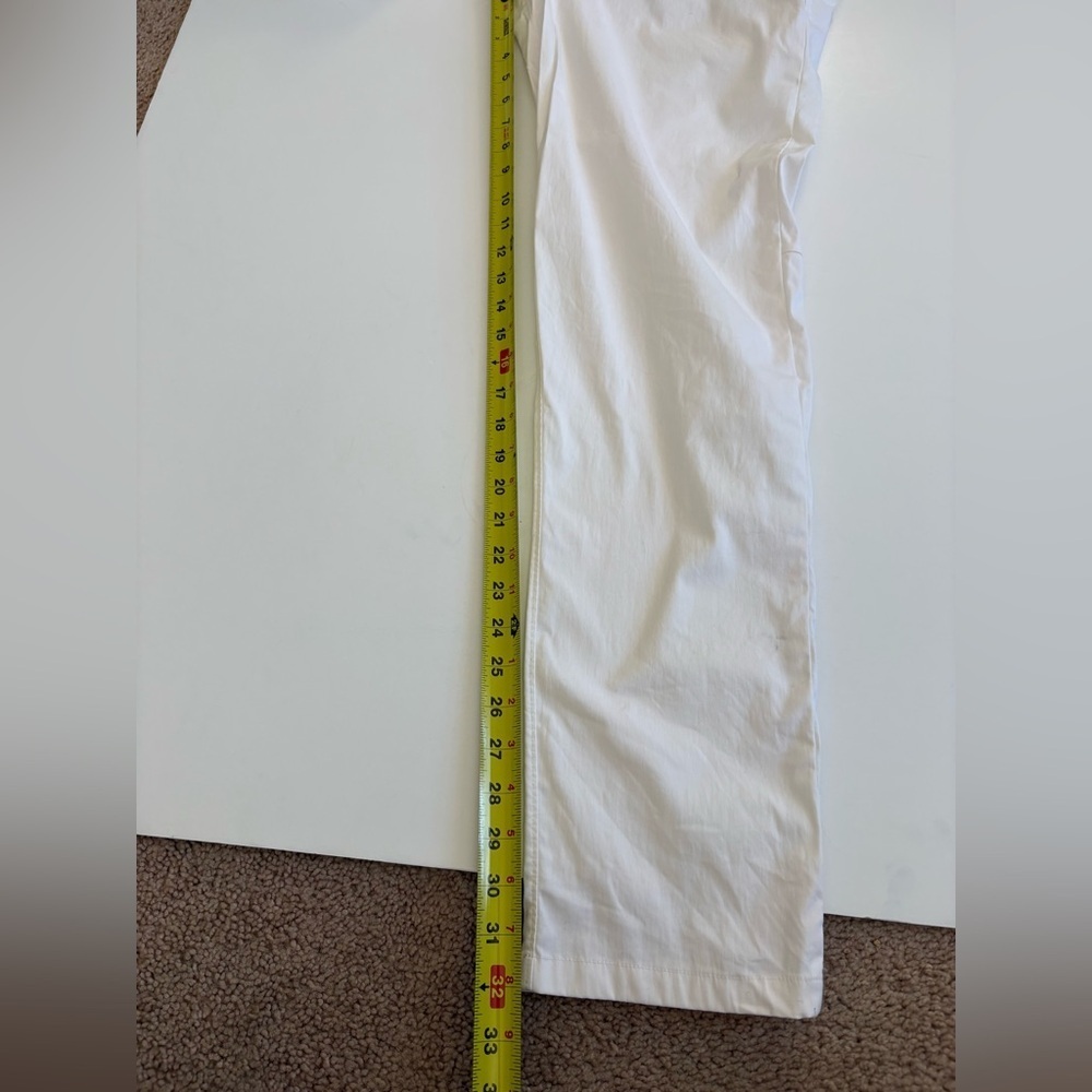 Lululemon Men ABC Slim Pant Size 32 White *see description - Picture 9 of 14